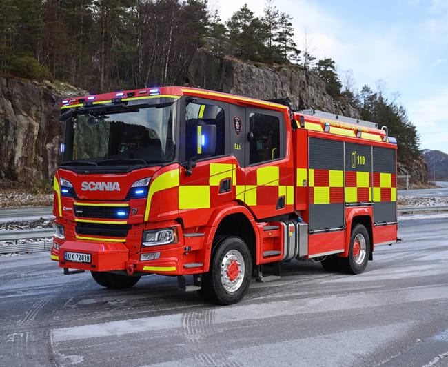 Brannbil til Aure Kommune - NIBR