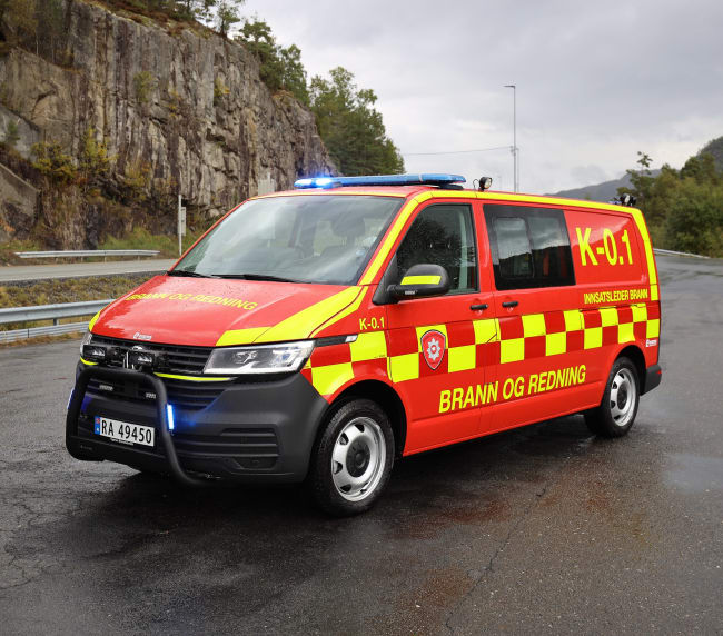 Innsatslederbil til Kvinnherad