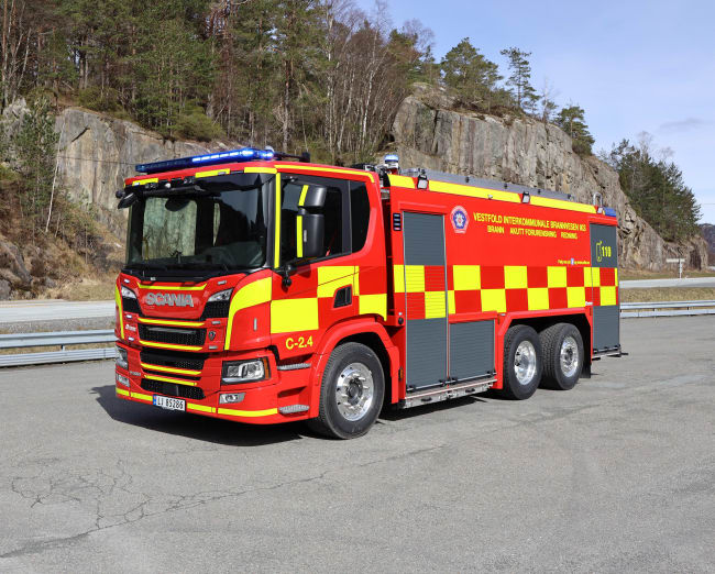 Branntankbil nr. 2 til VIB