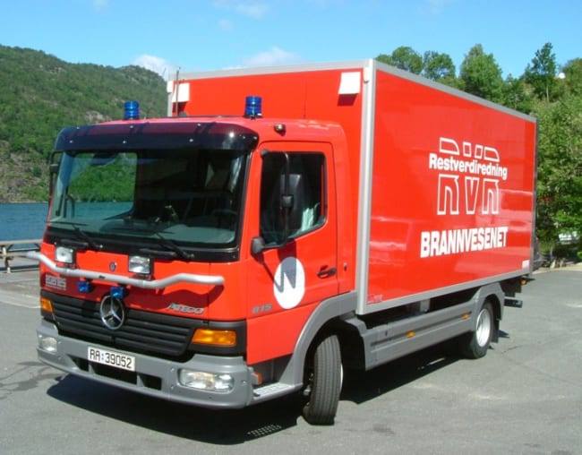 RVR bil på MB 815 Atego 4x2