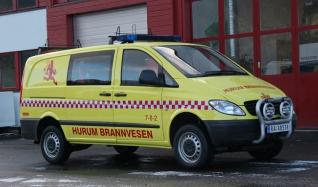AVGIFTSFRI Røykdykkerbil levert til Hurum brannvesen