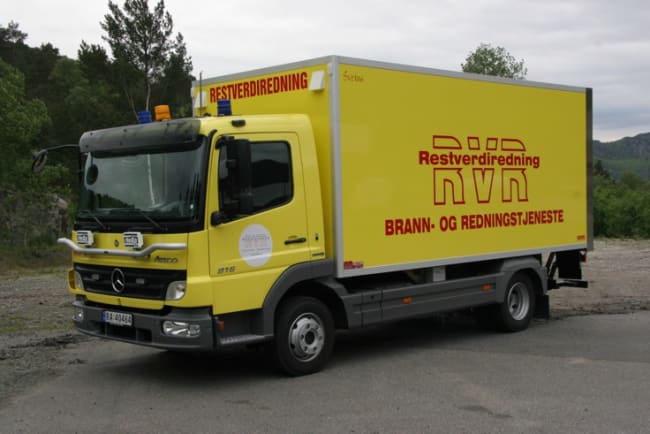 RVR-bil levert til Mo i Rana Brann- og redningsvesen