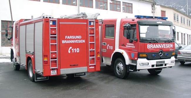 Brannbil TLF 2700/200 på MB Atego 1328AF