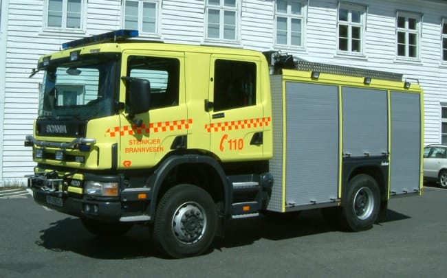 Brannbil TLF 3300/150 på Scania P124CB/43 4x4, 420hk, Automat