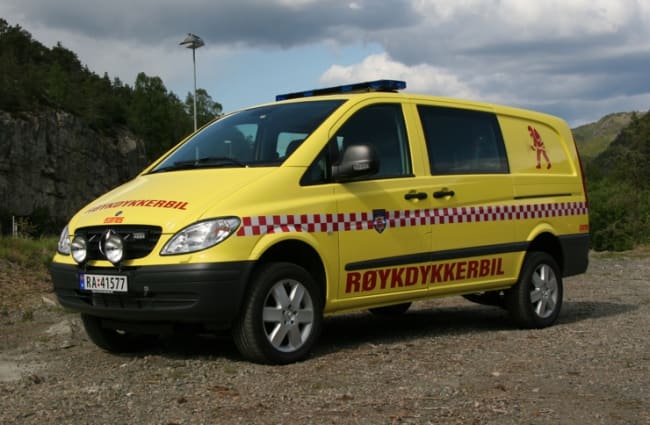 Avgiftsfri RØYKDYKKERBIL levert til Østre Romerike Brann- og redningsvesen IKS