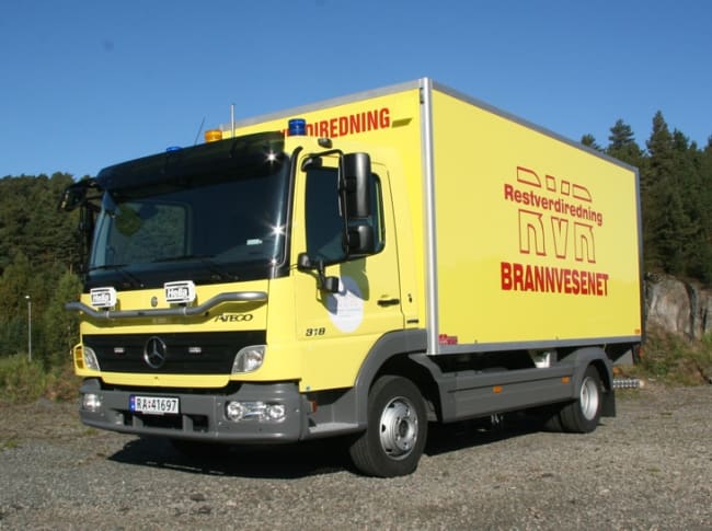 RVR-bil levert til Ålesund Brannvesen