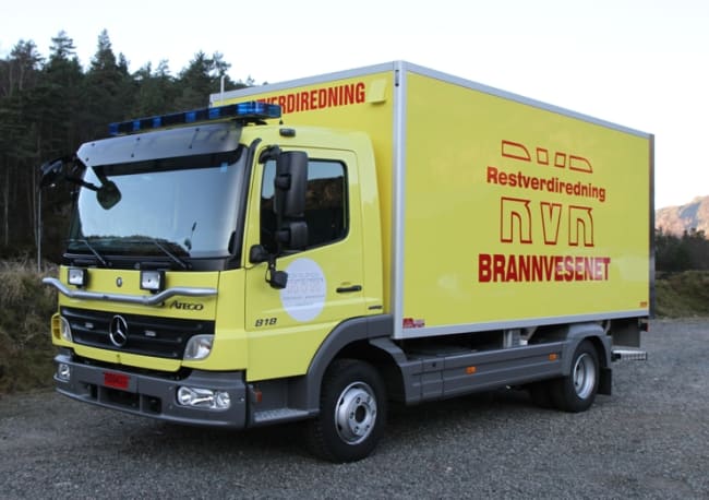 RVR-bil levert til Haugesund Brannvesen