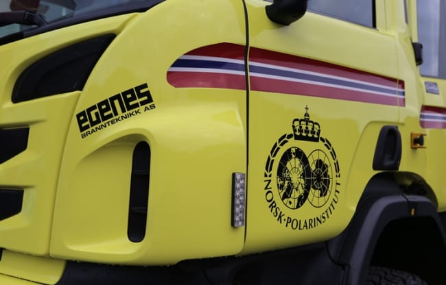 I dag leverer vi verdens sydligste Rosenbauer brannbil til Norsk Polarinstitutts stasjon Troll på Dronning Mauds Land i Antarktis