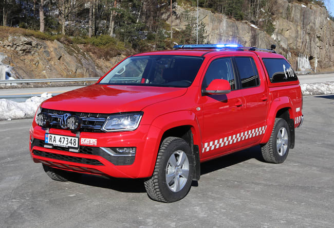 Vi gratulerer Åfjord Kommune med ny røykdykkerbil på VW Amarok V6 4x4