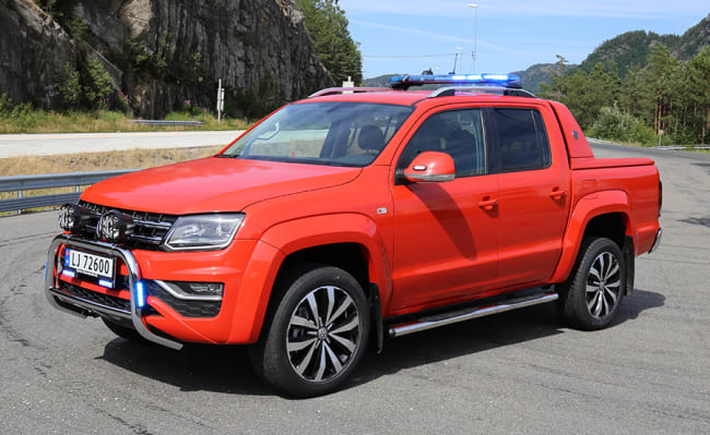 Vi gratulerer Vestfold Interkommunale Brannvesen IKS med enda en ny røykdykkerbil på VW Amarok V6