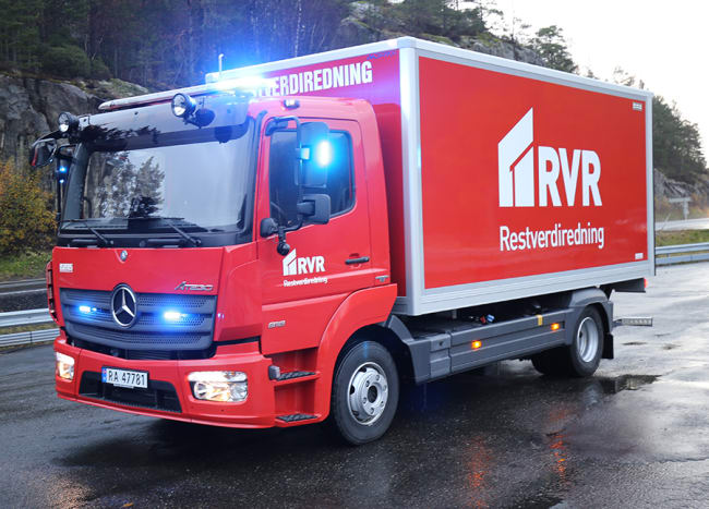 RVR-bil til Finans Norge Forsikringsdrift - Sandefjord