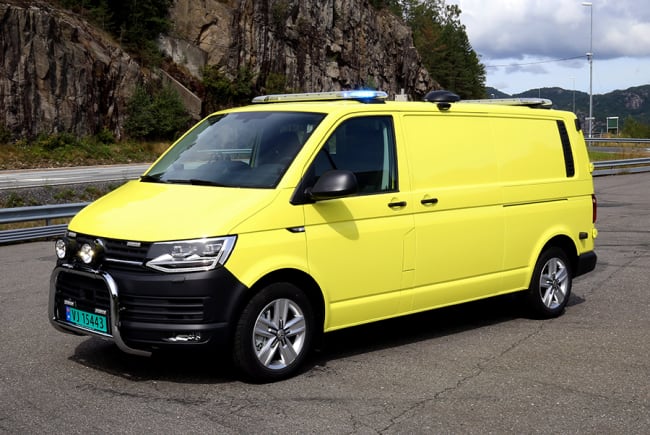 Utstyrsbil til sjøredningstjenetsen i Trøndelag brann og redning