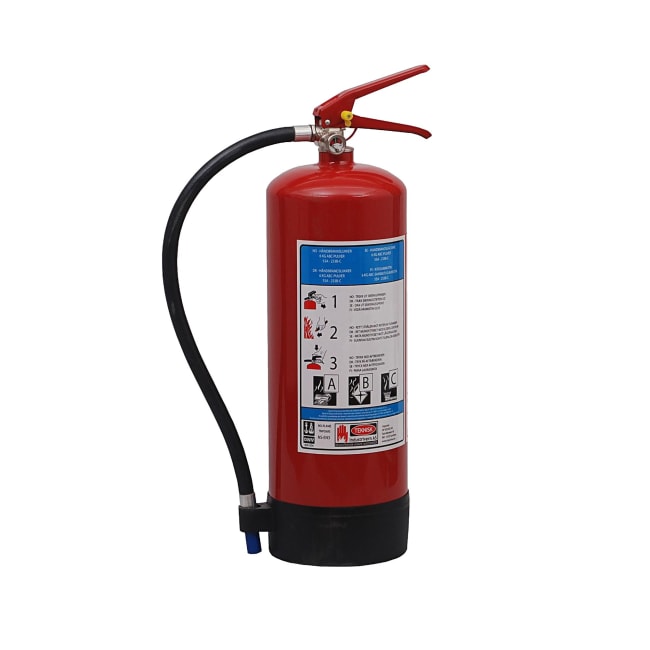 Håndslukker pulver 6kg ABC