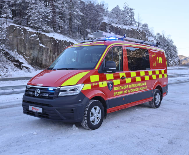 Røykdykkerbil på Crafter til NIBR