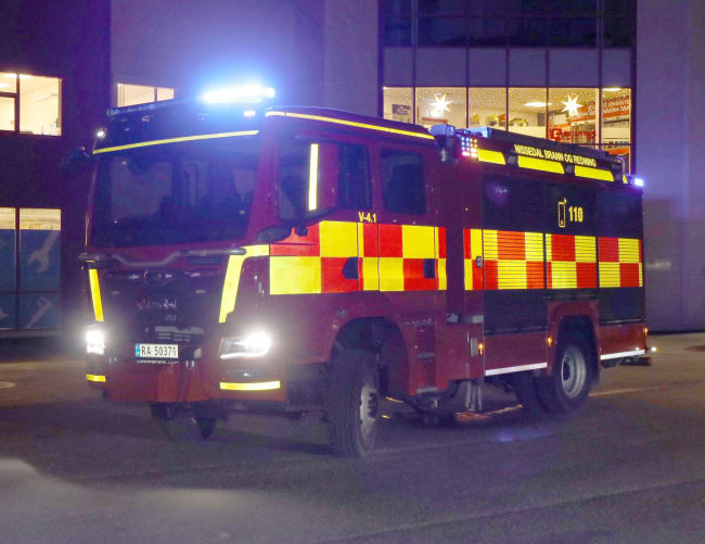 Ny brannbil til Nissedal på MAN 4x4 chassis