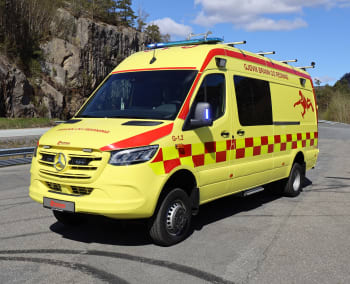 Dykkerbil på Mercedes Sprinter til Gjøvik