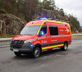 Dykkerbil på Mercedes Sprinter til Salten