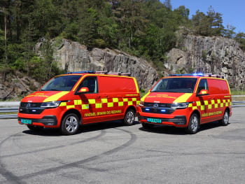 Feierbiler til Hadsel brann og redning