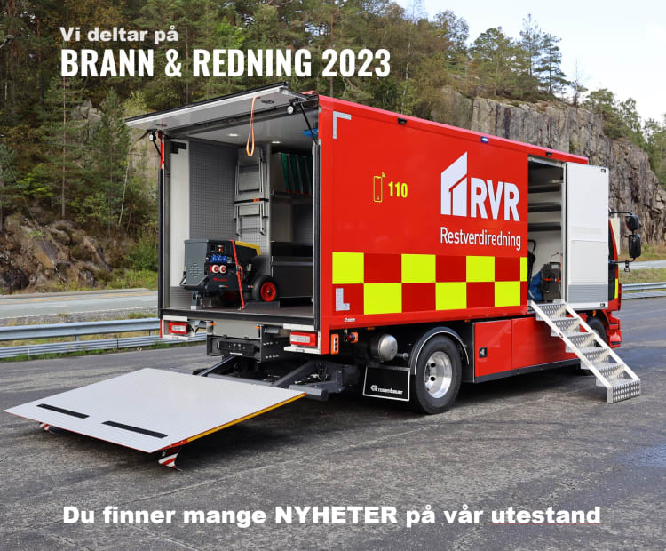 Tradisjonen tro deltar vi på BRANN & REDNING 2023