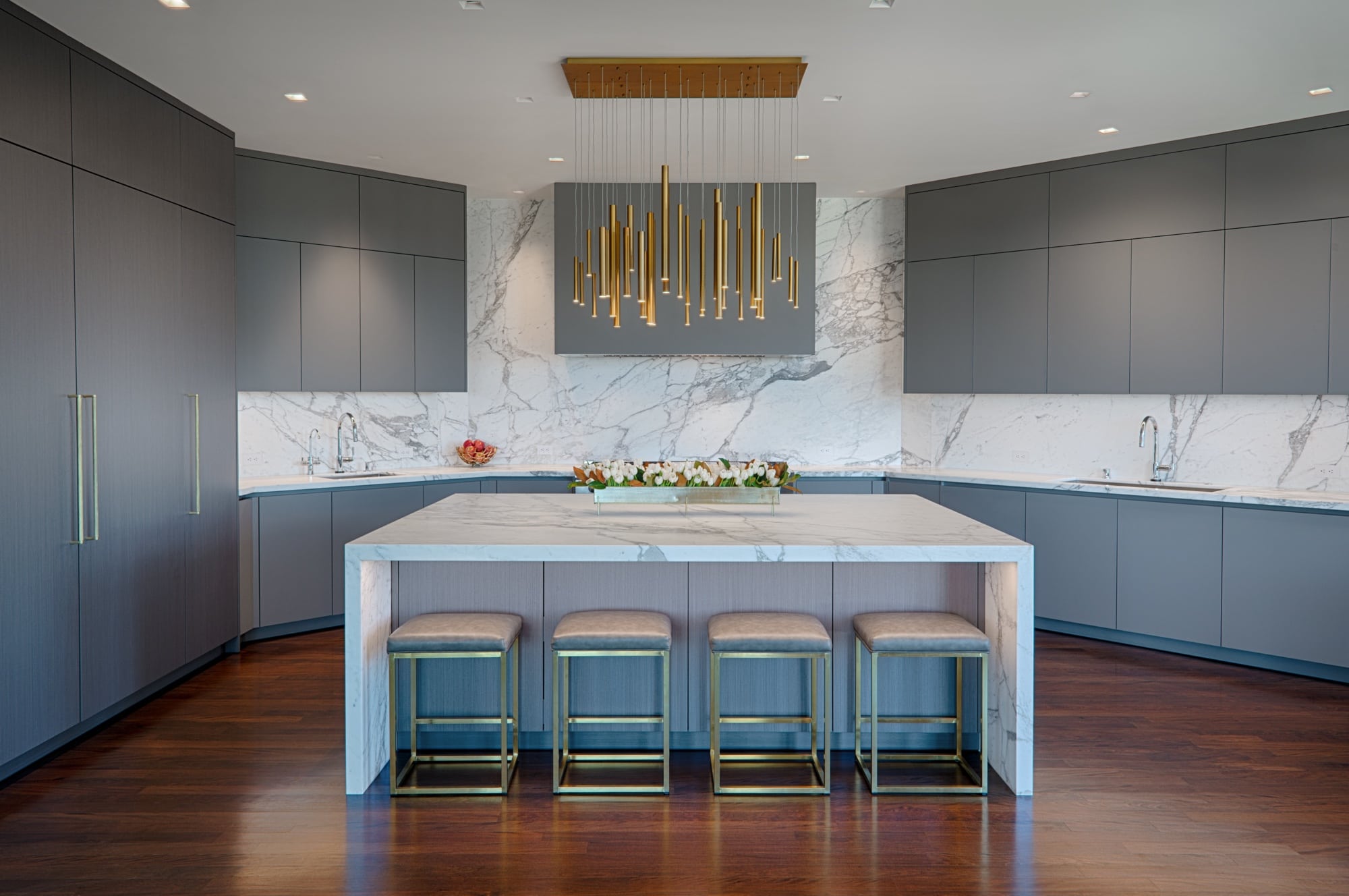 Luxury German Kitchen by eggersmann for Tiburon CA Owner