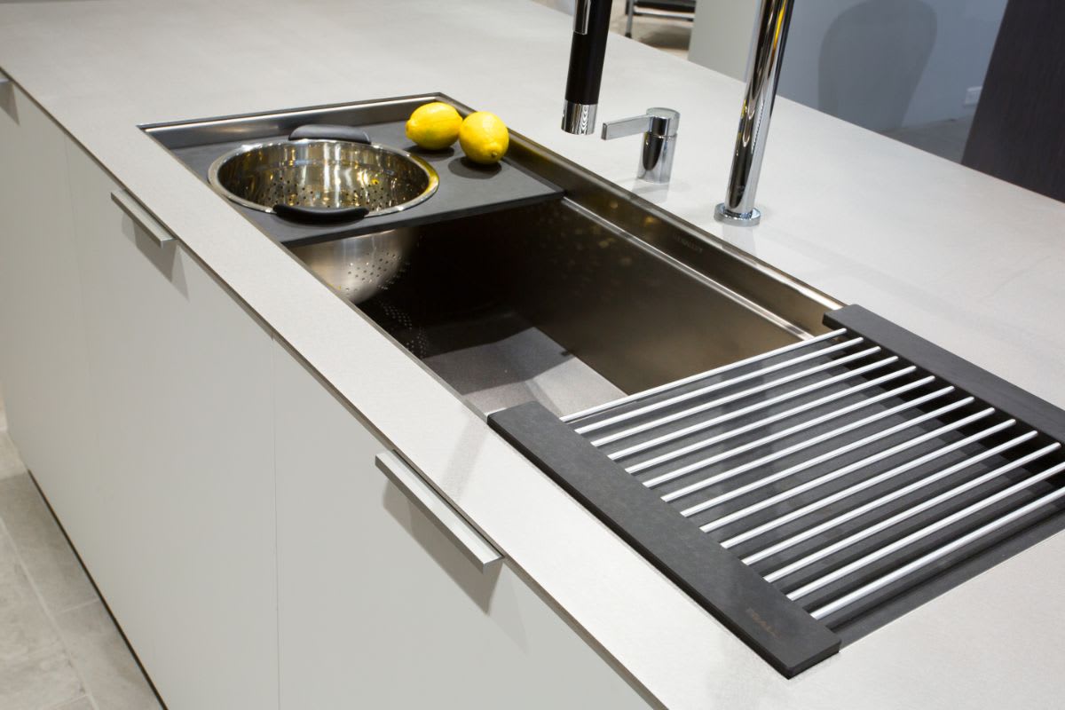 undermount galley kitchen sink