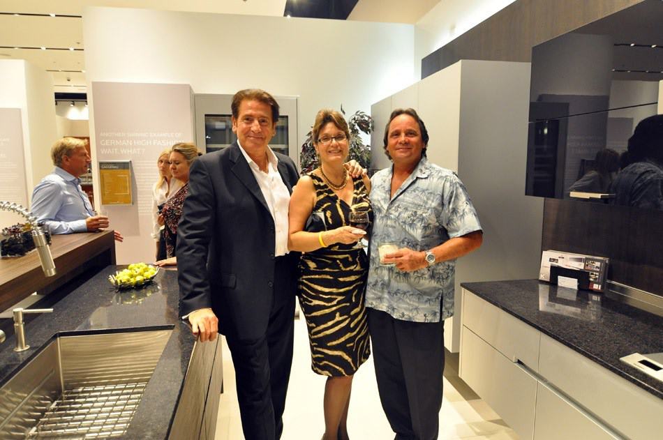 attendees at fixtures living grand opening