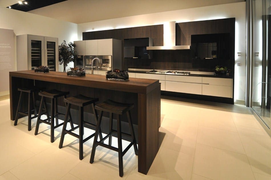 eggersmann ultra modern bar height seating in torino trondheim finish