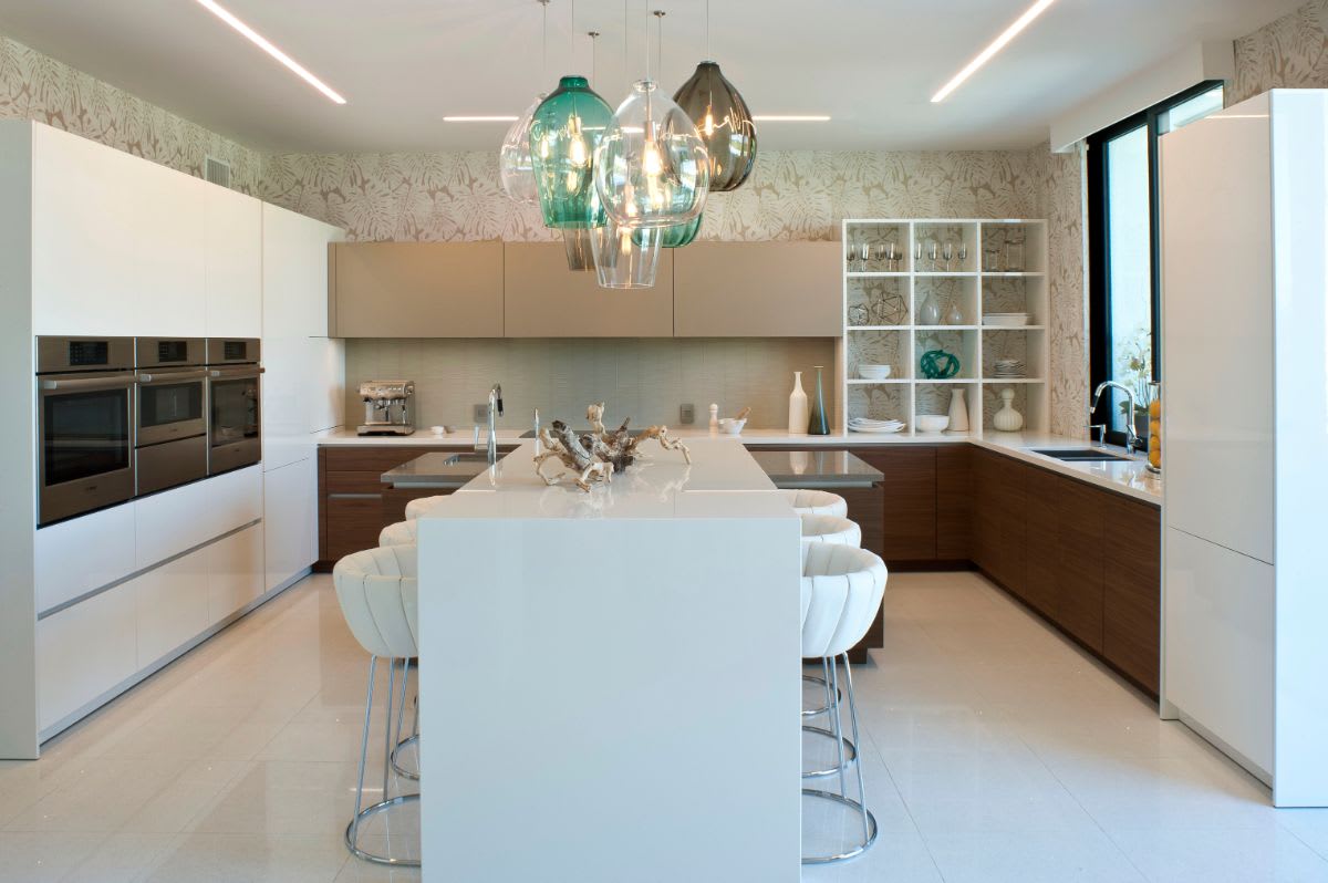 sleek contemporary kitchen by eggersmann designed by christopher kennedy for 2016 modernism week