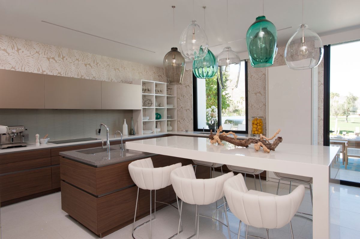 palm springs luxury eggersmann kitchen designed by christoper kennedy