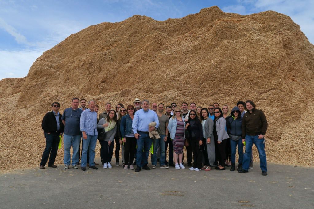 attendees of 2017 eggersmann german kitchen cabinet factory tour exploring hiddenhausen