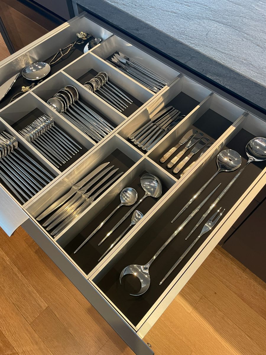 serving utensils drawer organization by hello happy home