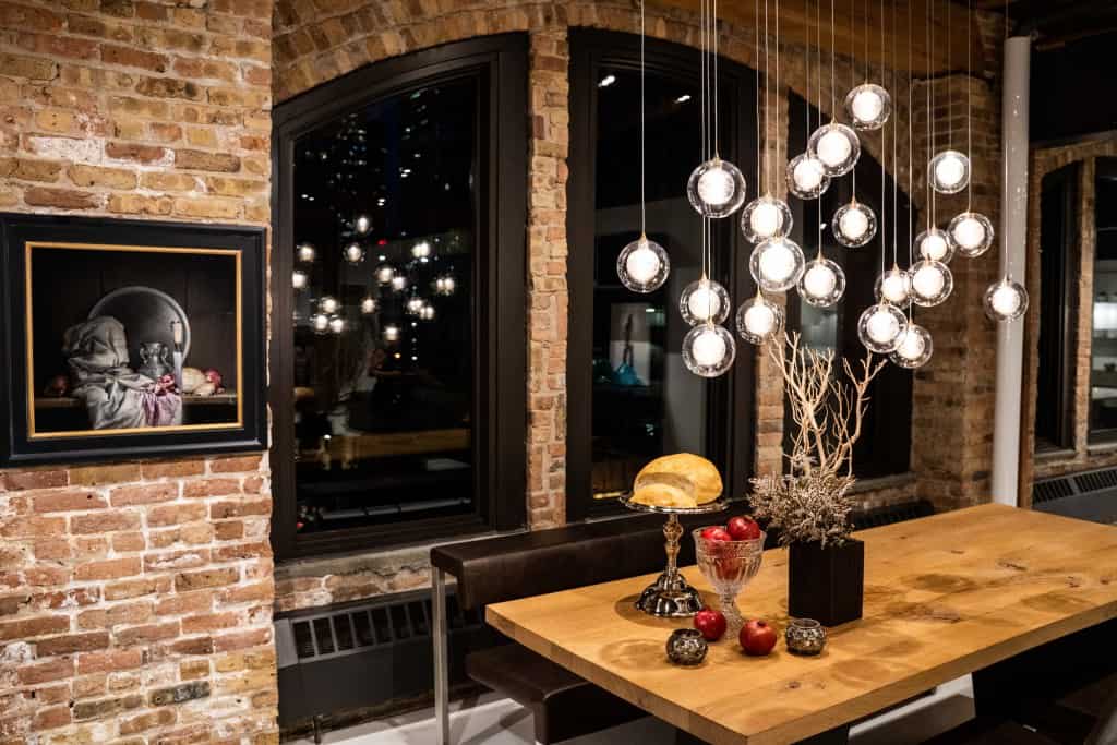 art vignette at eggersmann chicago during the River NOrth Design District Gallery Walk 2018