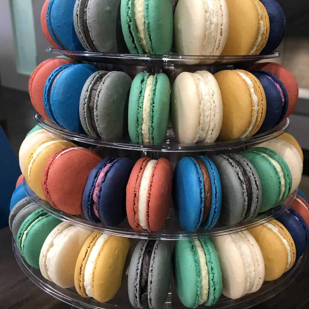 colorful treats served to guests at the color forecast event in 2019