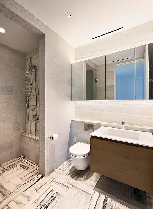 luxury bath designed by eggersmann in a residence of chelsea waterside nyc