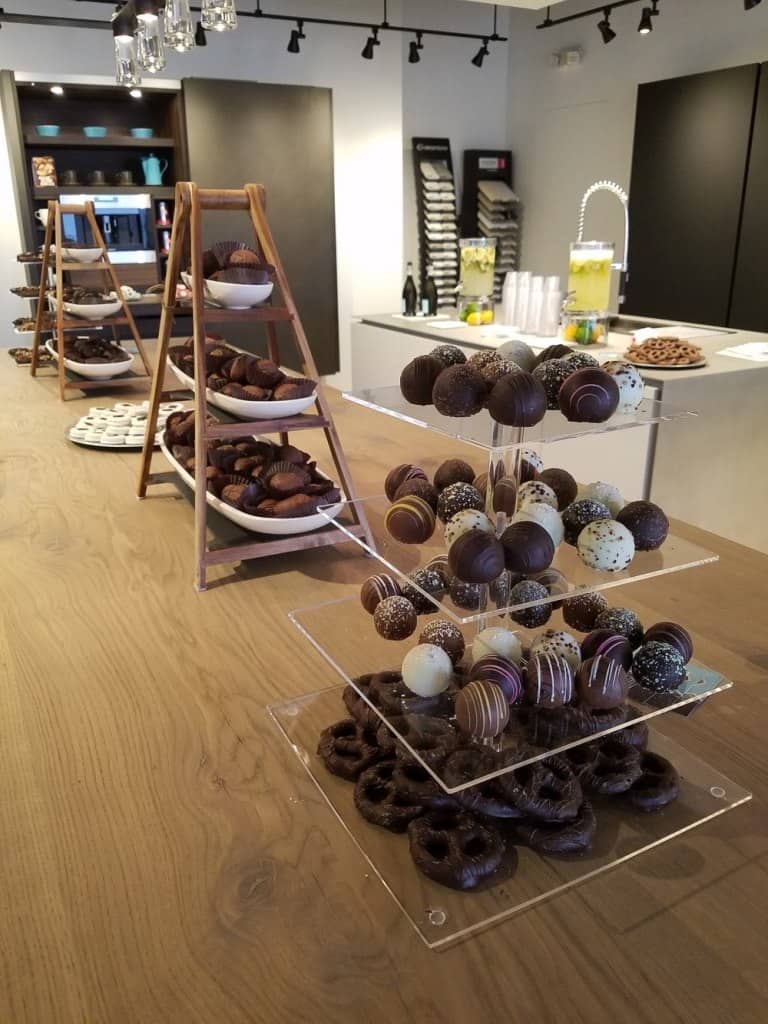 eggersmann fl ceu subzero event hoffman chocolate truffles served