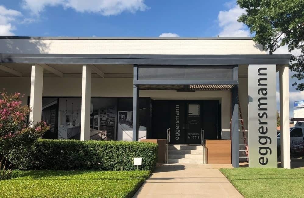 dallas luxury kitchen showroom exterior street view