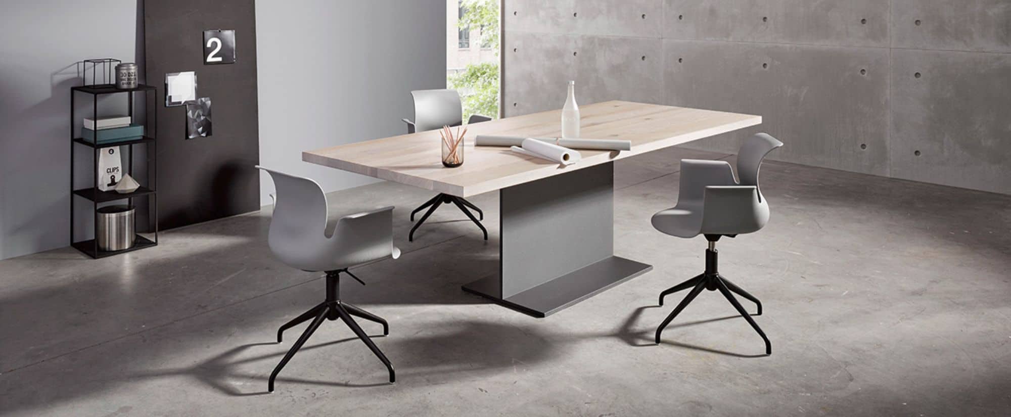 KFF holzstahl table
