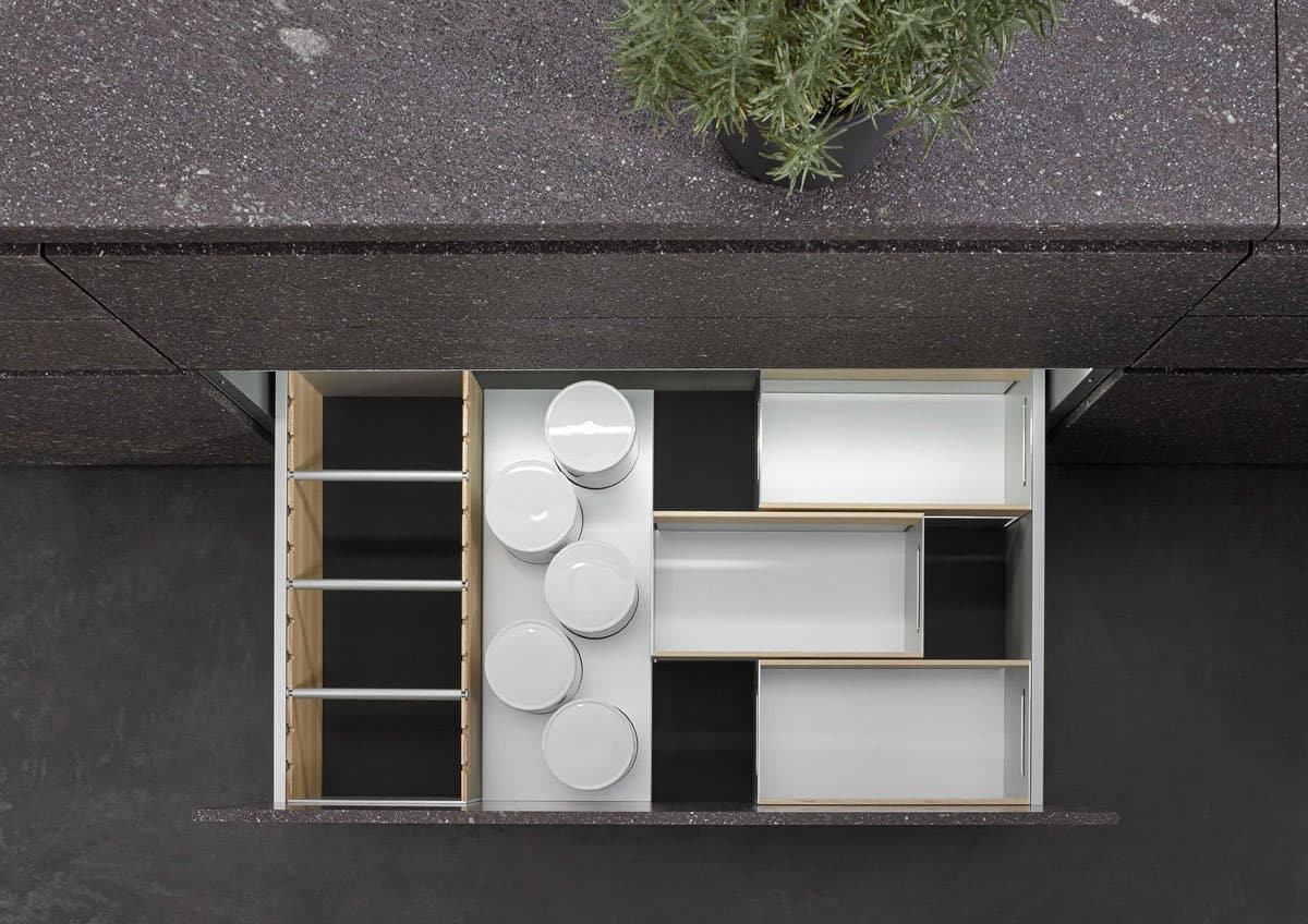 boxtec in-drawer cubbies and canisters