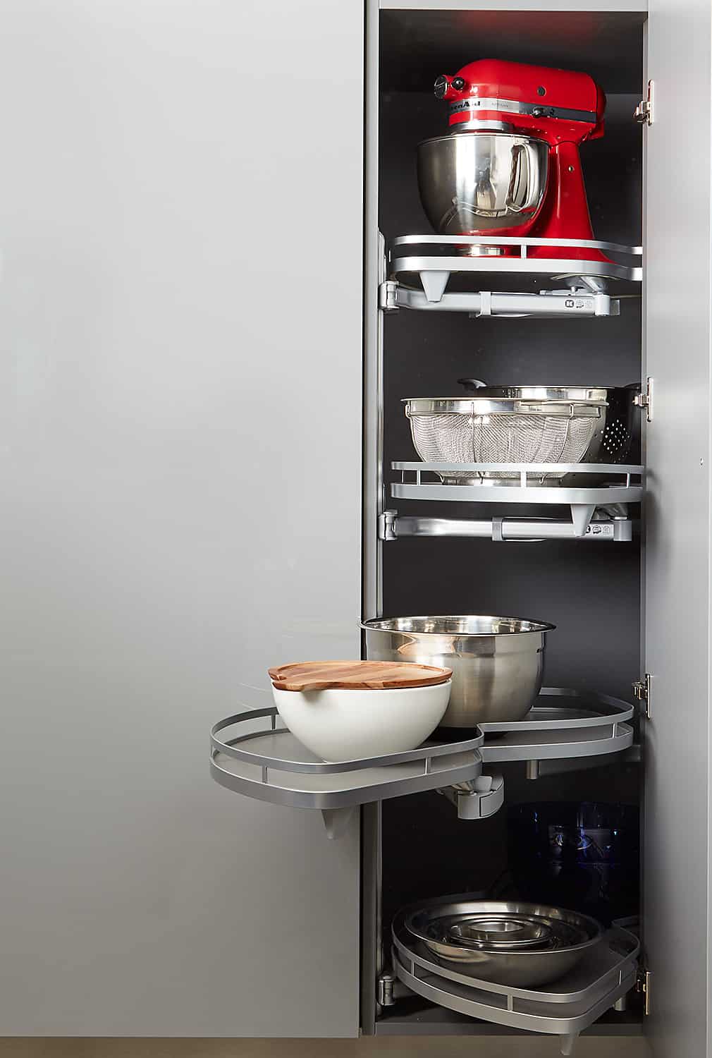 custom pantry of the moussa kitchen project completed by eggersmann la