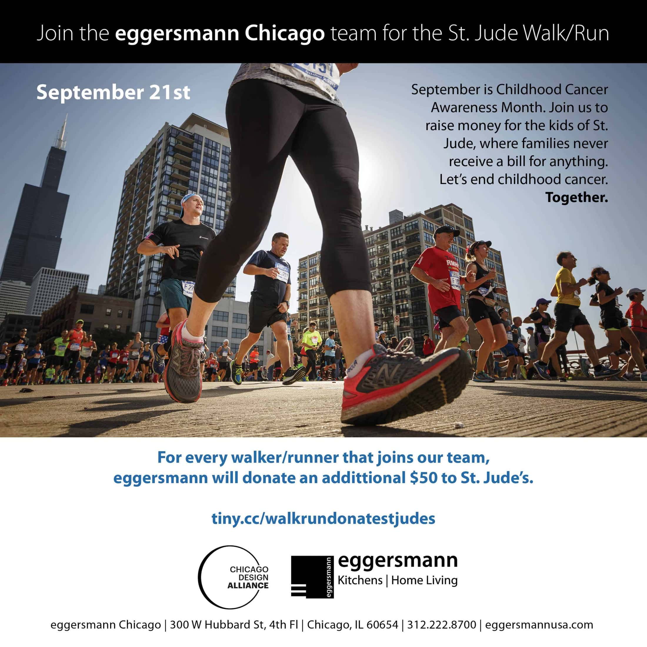 EVENT eggersmann Chicago supports St. Jude's Walk/Run