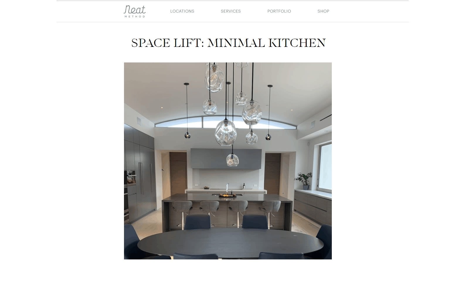 NEAT Method: Minimal Kitchen