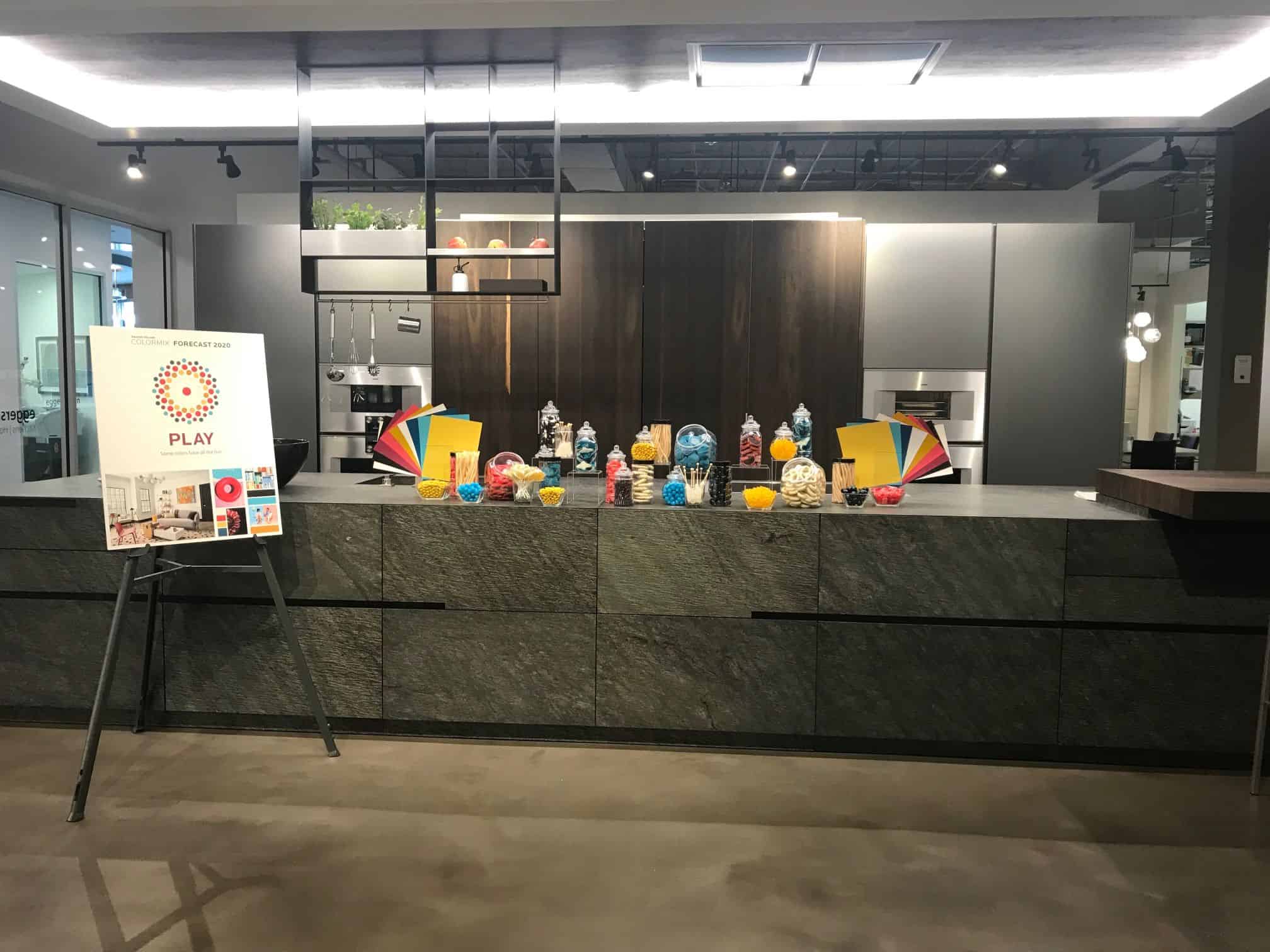 Candy Display from the Sherwin Williams Colormix Forecast 2020