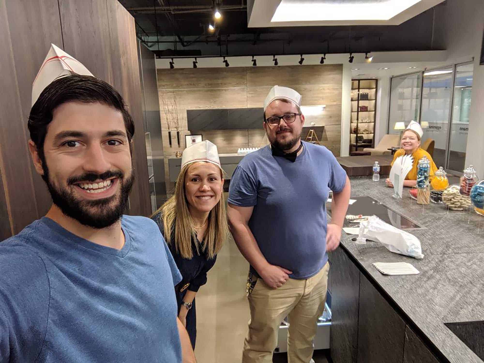 Eggersmann team from the Sherwin Williams Colormix Forecast 2020