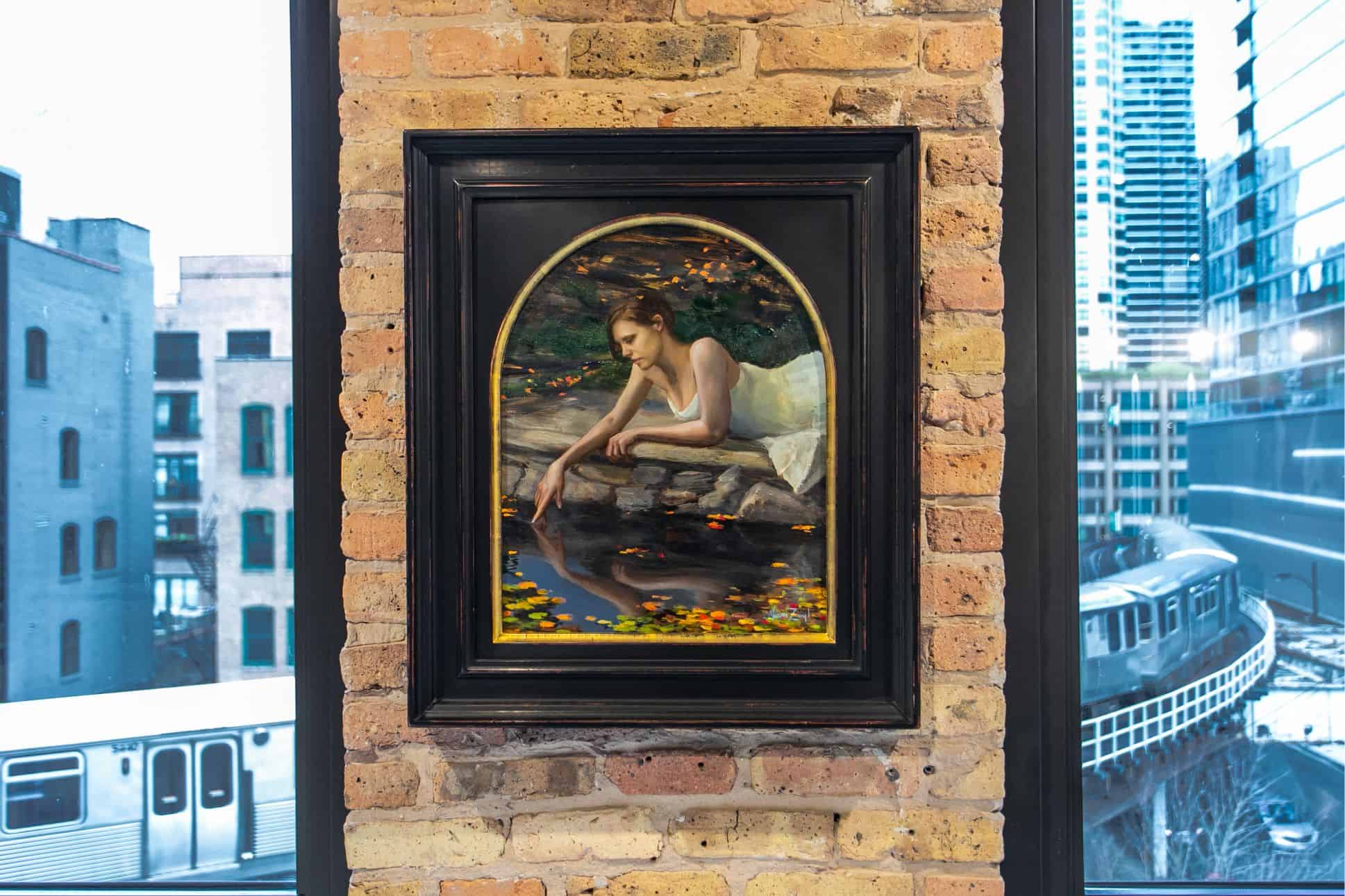 michael van zeyl artwork featured at the rndd gallery walk 2019 inside the eggersmann chicago showroom