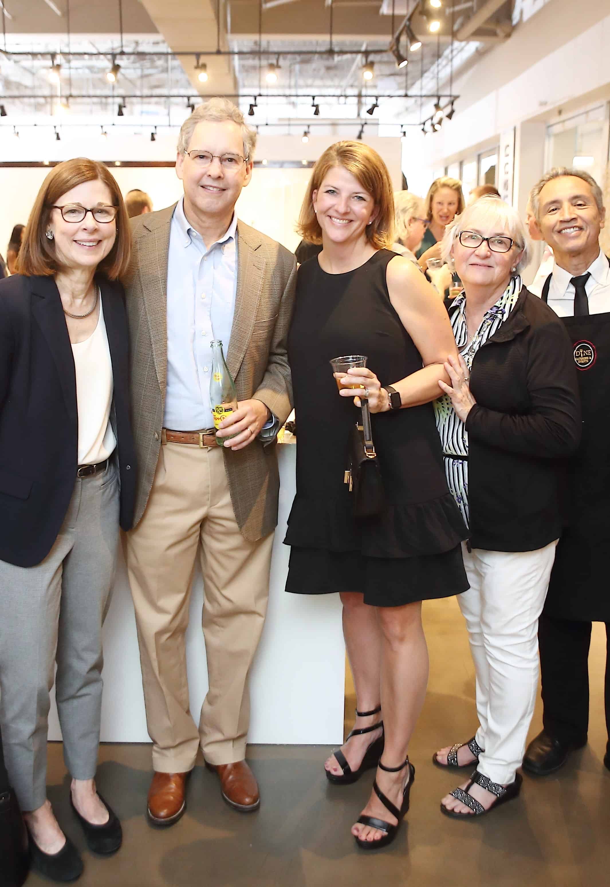 aia houston home tour appreciation party guests