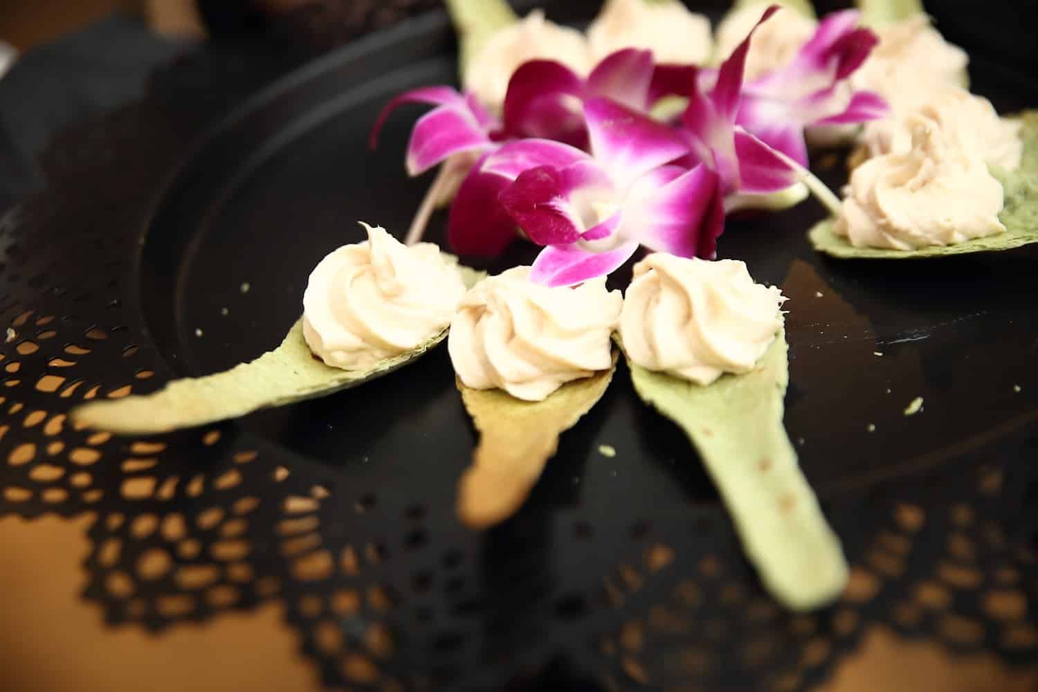 edible spoons by chef mark of dine catering of houston
