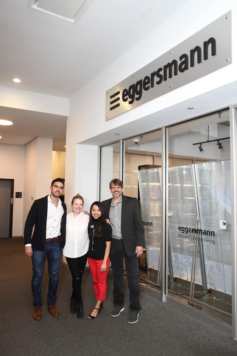 eggersmann houston staff at the aia houston home tour appreciation party