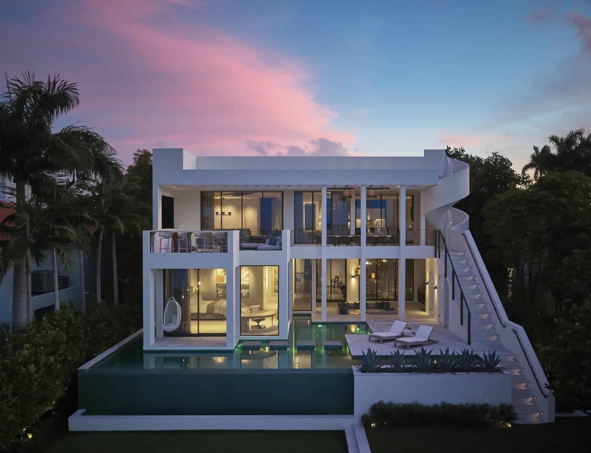 New Build of Modern Miami Home