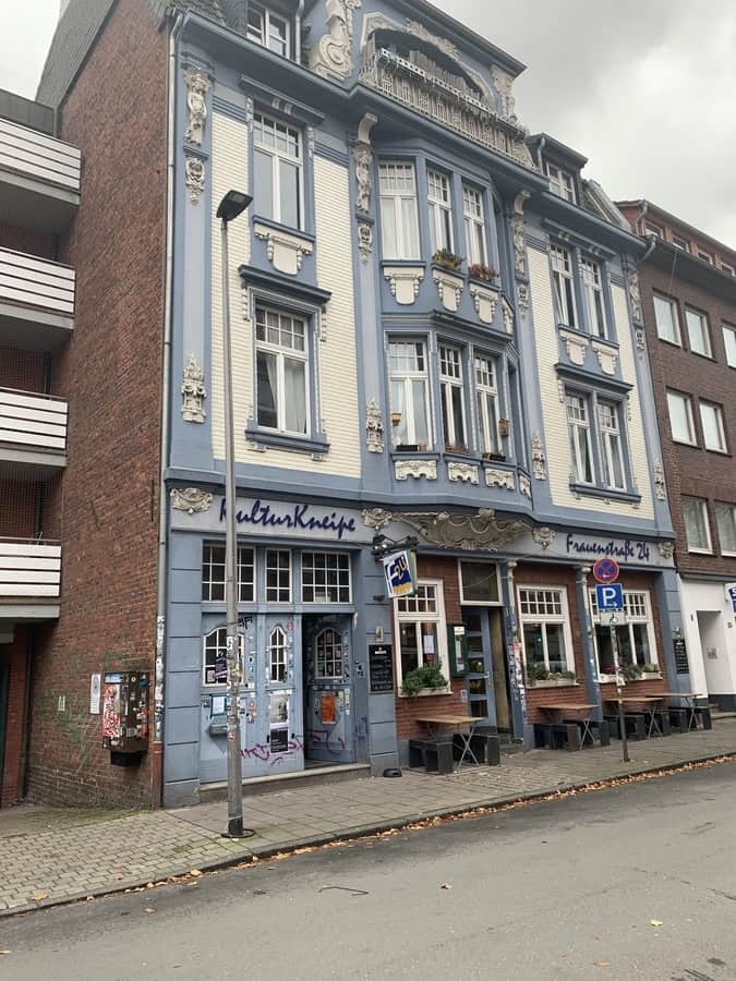 old world architecture of muenster germany