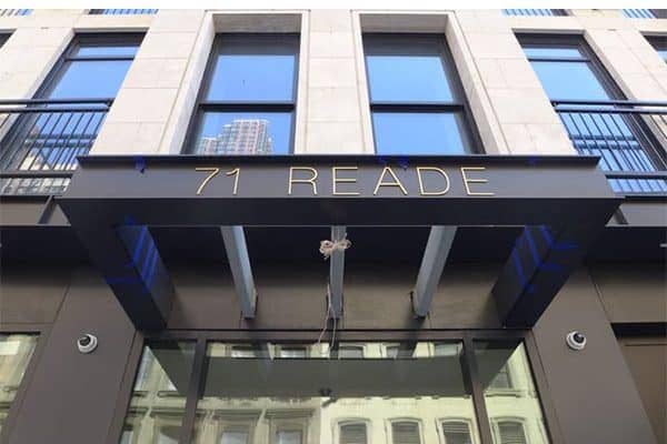 eggersmann designed and installed 18 units for the 71 reade street development in NYC
